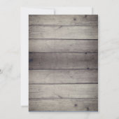 Cute Rustic Watering Can Floral Vrijgezellenfeest Kaart (Achterkant)