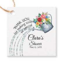 Cute Rustic Watering kan Floral Dank je Shower