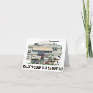 Cute RV  Fifth Wheel Camper Travel Trailer