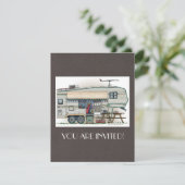 Cute RV  Fifth Wheel Camper Travel Trailer Kaart (Staand voorkant)