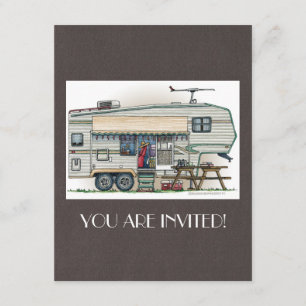 Cute RV  Fifth Wheel Camper Travel Trailer Kaart