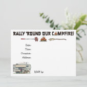 Cute RV  Fifth Wheel Camper Travel Trailer Kaart (Staand voorkant)