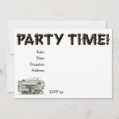 Cute RV Fifth Wheel Camper Travel Trailer Kaart (Voorkant)