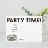 Cute RV Fifth Wheel Camper Travel Trailer Kaart (Staand voorkant)