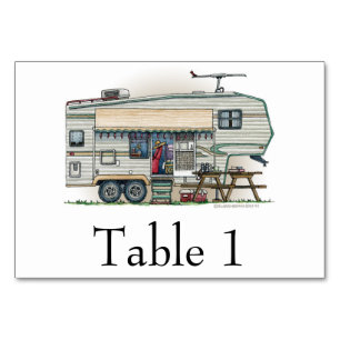 Cute RV Fifth Wheel Camper Travel Trailer Kaart