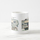 Cute RV Fifth Wheel Camper Travel Trailer Koffiemok (Center)