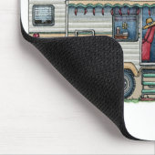 Cute RV  Fifth Wheel Camper Travel Trailer Muismat (Hoek)