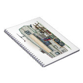 Cute RV  Fifth Wheel Camper Travel Trailer Notitieboek (Rechterzijde)