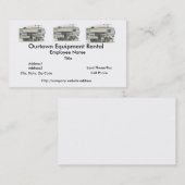 Cute RV  Fifth Wheel Camper Travel Trailer Visitekaartje (Voorkant / Achterkant)