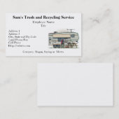 Cute RV  Fifth Wheel Camper Travel Trailer Visitekaartje (Voorkant / Achterkant)