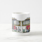 Cute RV  Popup Camper Travel Trailer Koffiemok (Center)