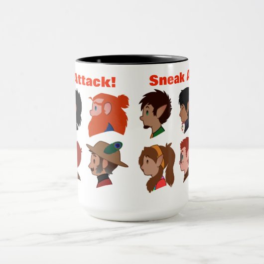 Cute SA! Gegoten Mok (Midden)