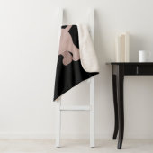 Cute Saber Toothed Tiger Smilodon cartoon Sherpa Deken (In situ)