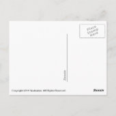 Cute Sad Eyed Shih Tzu Puppy Briefkaart (Achterkant)