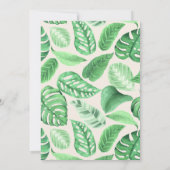 Cute Safari Animals Baby shower Hartelijk dank Bedankkaart (Achterkant)