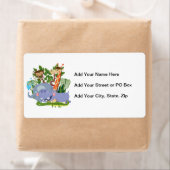 Cute Safari Animals Etiket (Insitu)