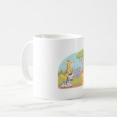 Cute Safari Animals Koffiemok (Voorkant links)