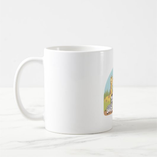 Cute Safari Animals Koffiemok (Links)