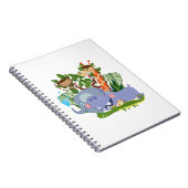 Cute Safari Animals Notitieboek (Rechterzijde)