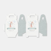 Cute Safari Giraffe Star Cloud Ballon Baby shower Bedankdoosjes (Uitgevouwen)