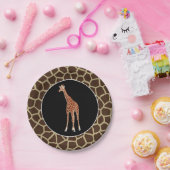 Cute Safari Giraffe Wild Animal ThMED Papieren Bordje (Feest)