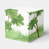 Cute Safari Lion Birthday Bedankdoosjes (Achterkant)