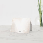 Cute Safari Lion Birthday Bedankkaart (Achterkant)