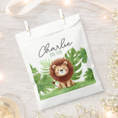 Cute Safari Lion Birthday Bedankzakje (Geknipt)