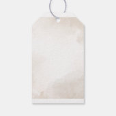 Cute Safari Lion Birthday Cadeaulabel (Achterkant)