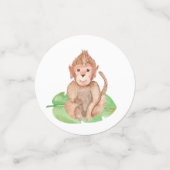 Cute Safari Oerwoud Boys Baby shower Confetti (Kleine voorkant)