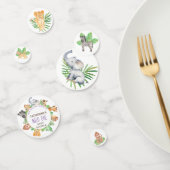 Cute Safari Oerwoud Boys Baby shower Confetti (Groep)