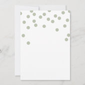 Cute Safari Oerwoud Zoo Animals Boy Baby shower Kaart (Achterkant)