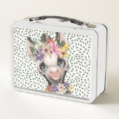 Cute safari zebra wild dier kinder waterverf (Achterkant)