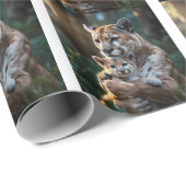  Cute SafariGift Wrap Jungle Baby Shower Gift Wrap Cadeaupapier (Rol Hoek)