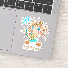 Cute Sagittarius Kind Sticker
