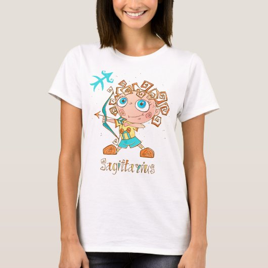 Cute Sagittarius Kind T-shirt (Voorkant)