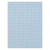 Cute Sailboat Pattern 1 2 Tafelkleed (Voorkant)