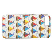 Cute Sailboat Pattern 2 Case-Mate iPhone Case (Achterkant (Horizontaal))