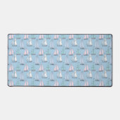 Cute Sailboat Pattern Bureaumat (Voorkant)