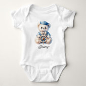 Cute Sailor Teddy Bear Romper (Voorkant)