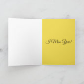 Cute Saint Bernard Kaart (Binnen)