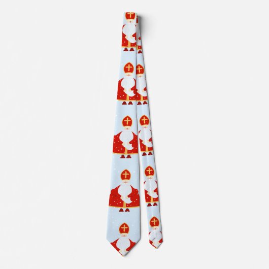 Cute Saint Nicholas Stropdas (Voorkant)
