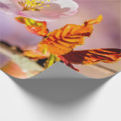 Cute Sakura Flower Cadeaupapier (Hoek)