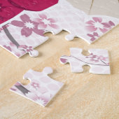 Cute Sakura Kokeshi Doll Legpuzzel (Zijkant)