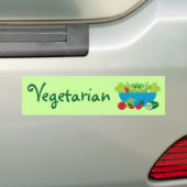 Cute Salad Bumpersticker (Op auto)