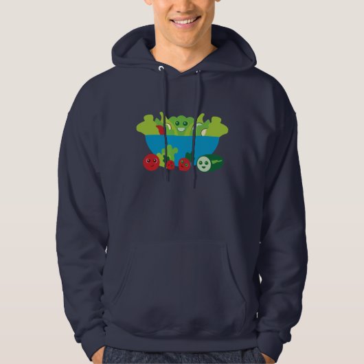 Cute Salad Hoodie (Voorkant)