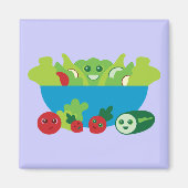 Cute Salad Magneet (Voorkant)