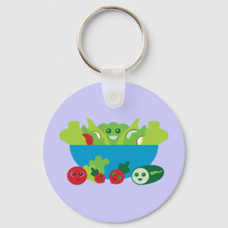 Cute Salad Sleutelhanger