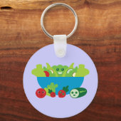 Cute Salad Sleutelhanger (Voorkant)