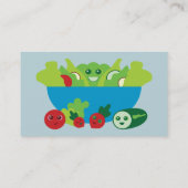 Cute Salad Visitekaartje (Achterkant)